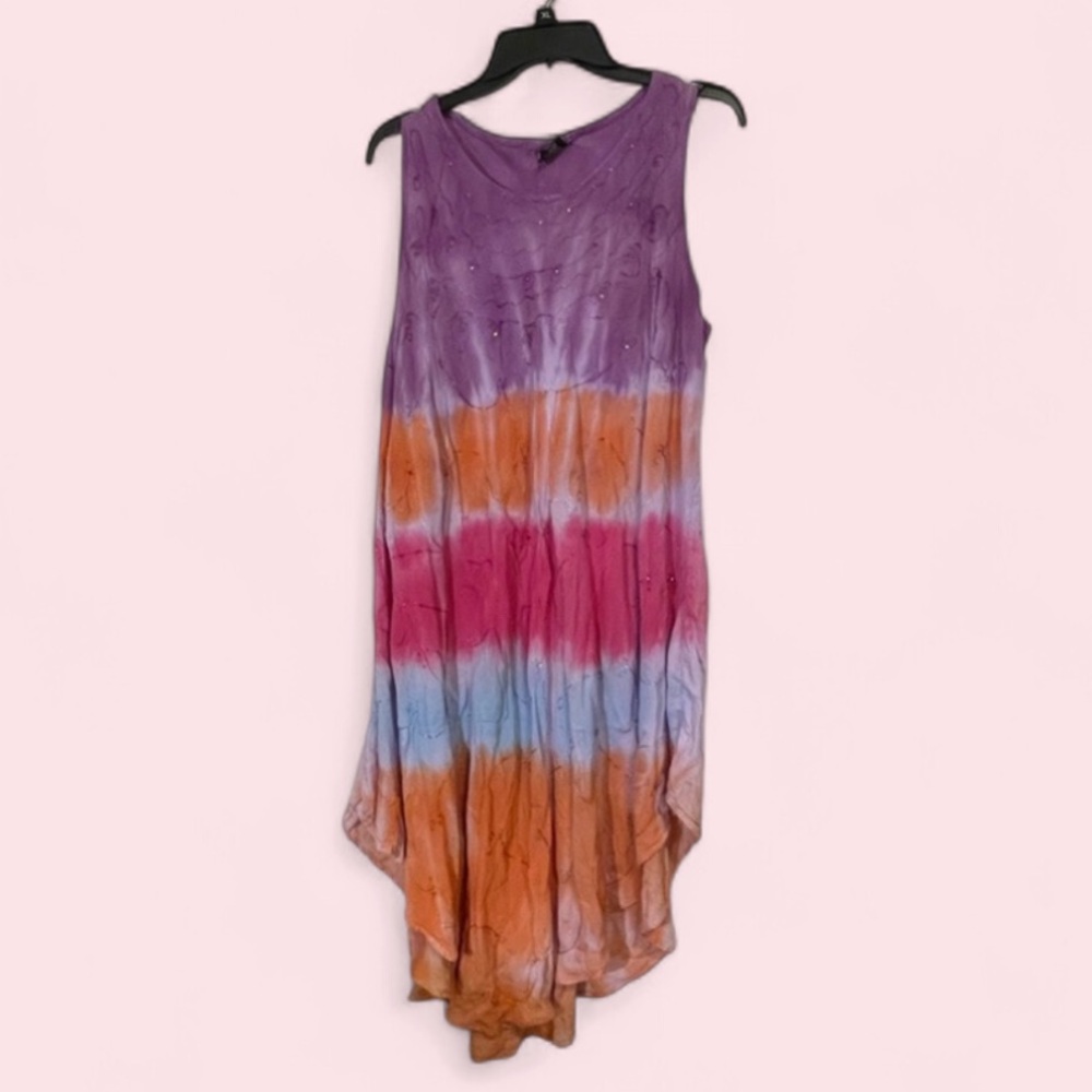 Purple Embroidered Top by Seven Islands